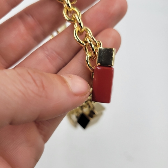 Dolce & Gabbana Gold-Tone Makeup Charm Bracelet - Picture 4 of 16